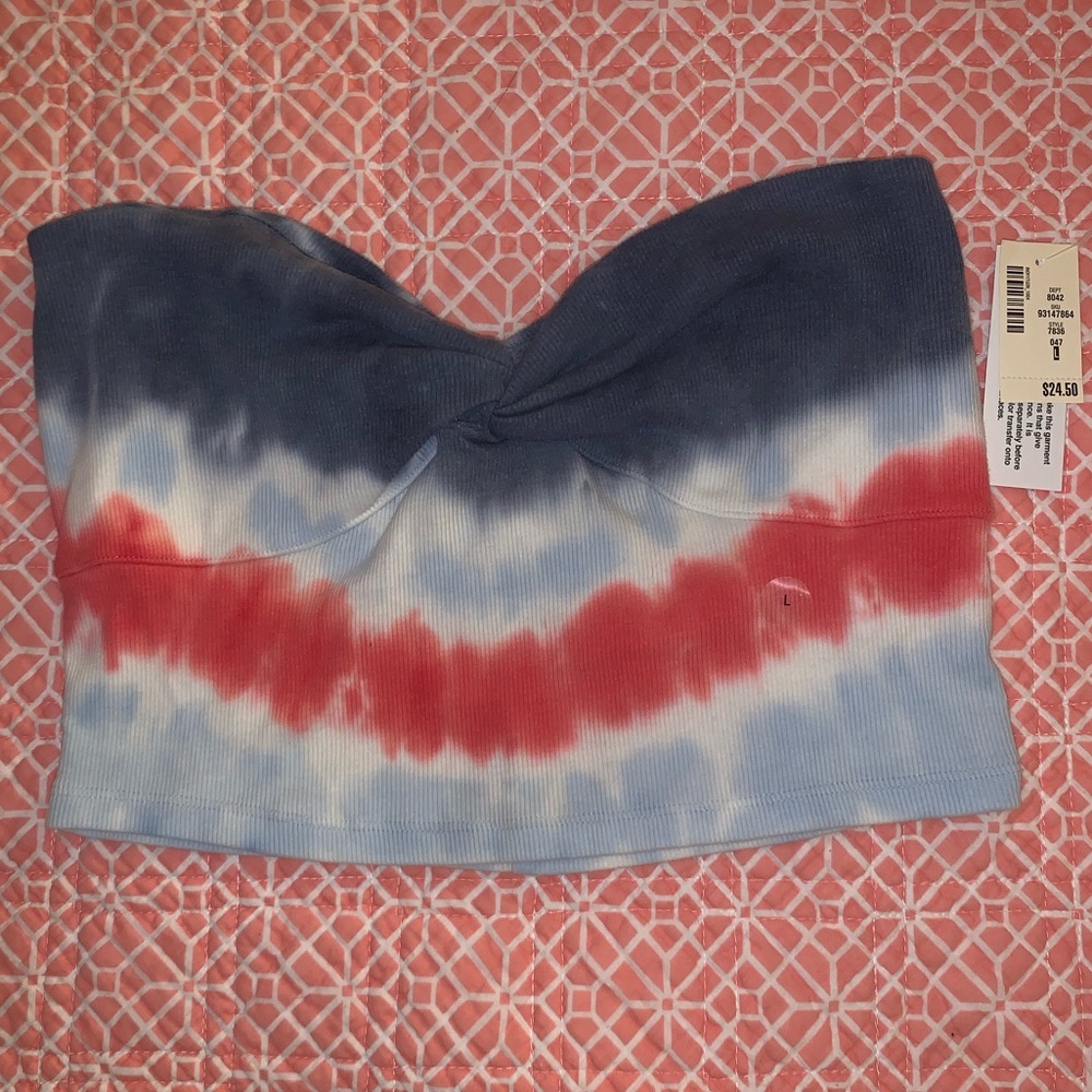 Tie dye Bandeau Top